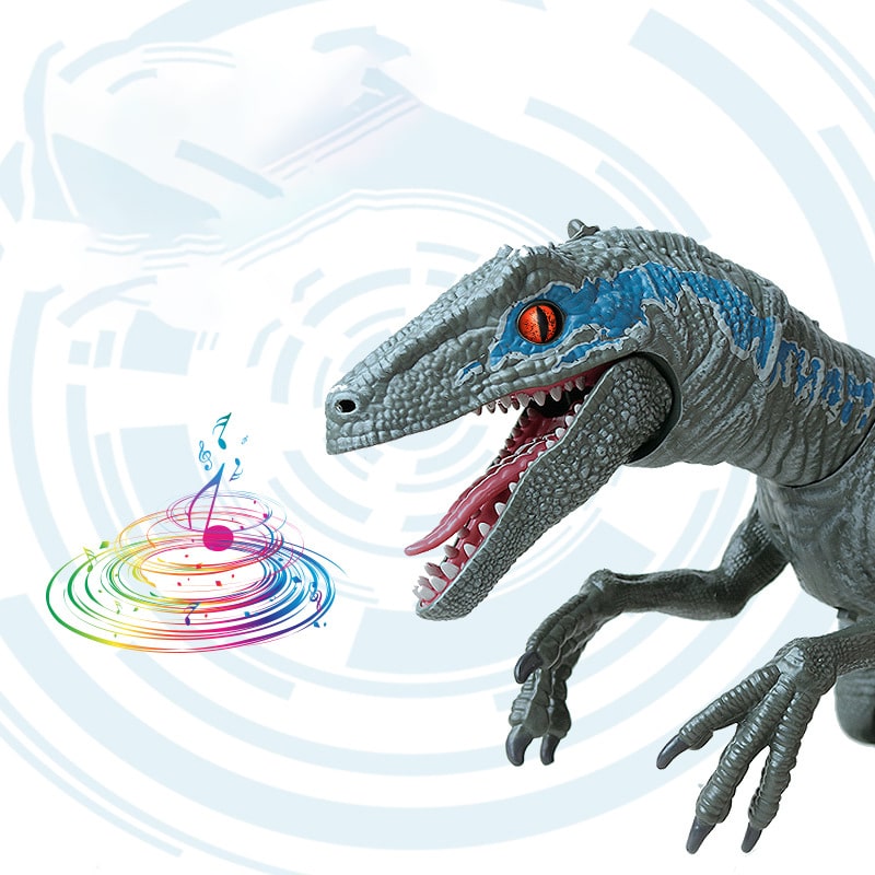 VolcanRaptor® Dinosaurio vota humo a control remoto