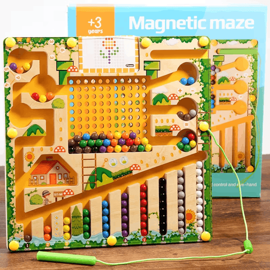 Tablero Magnetico Montessori con Cartillas