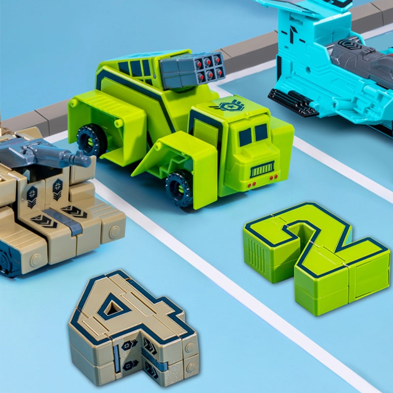 Números Transformes 3D